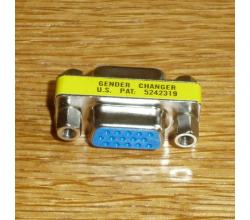 Adapter 15-polig ( D-Sub 3x5 female Buchse )